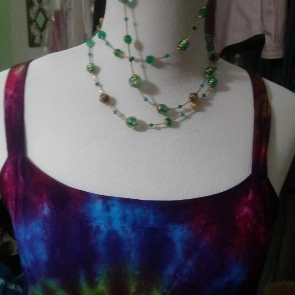 Summer tie dies sun dress - Picture 6 of 12